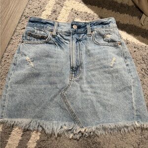 PacSun Jean Mini Skirt